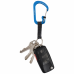 Chaveiro Nite Ize SlideLock Key Ring em alumínio azul